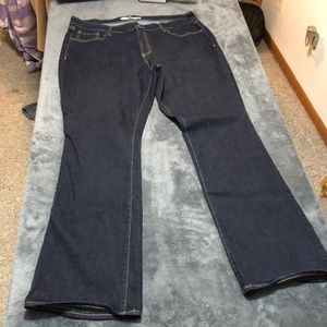 Old Navy the dreamer jeans, size 18 tall, dark blue great condition